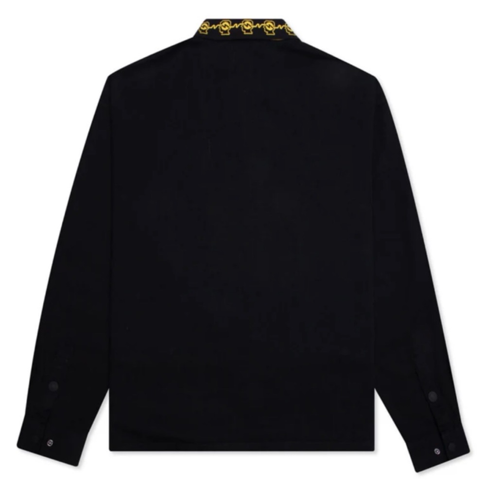 BRAIN DEAD • Black/White Cow Cabana Shirt, L - Picture 7 of 16